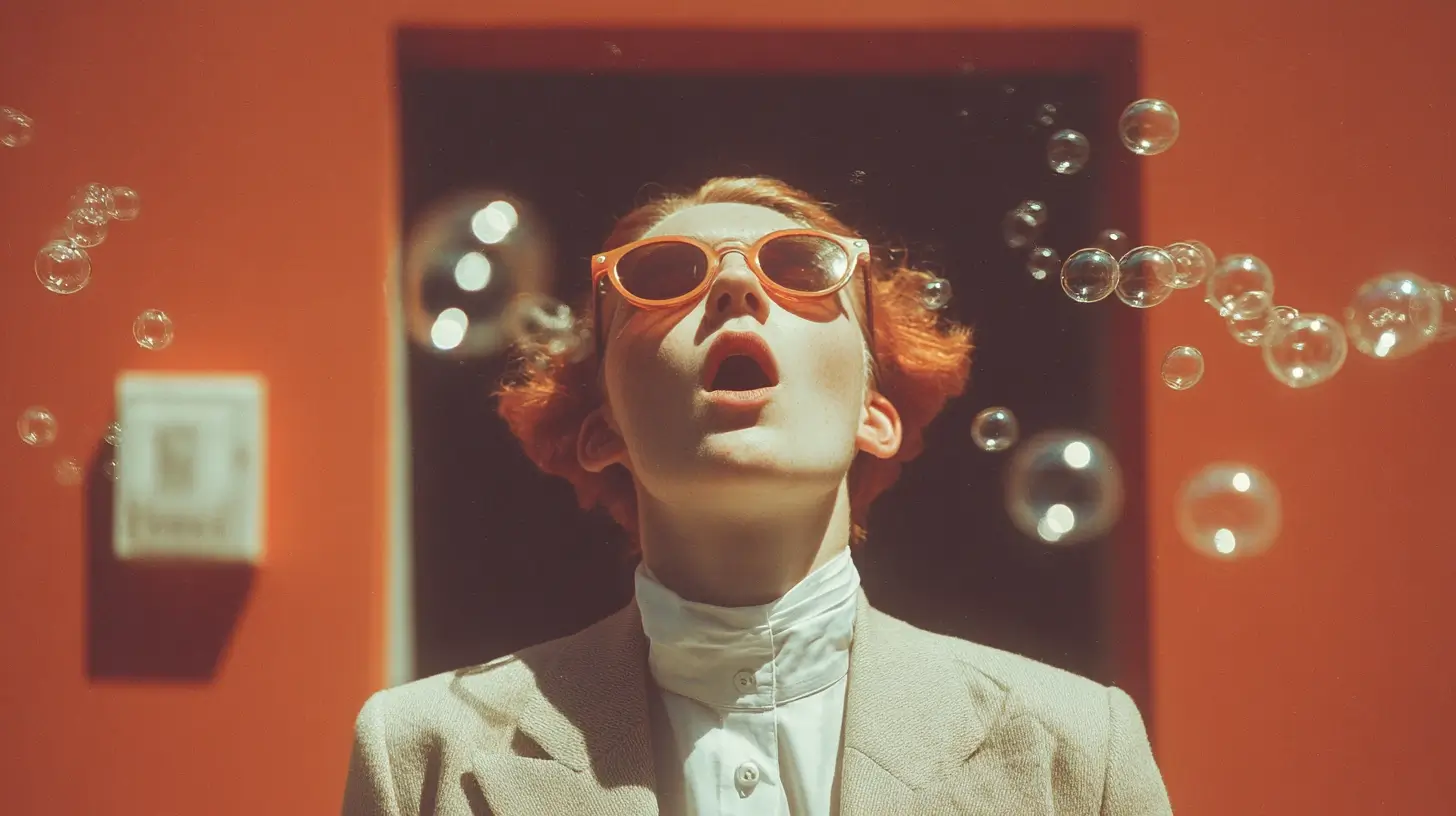 guy with bubbles