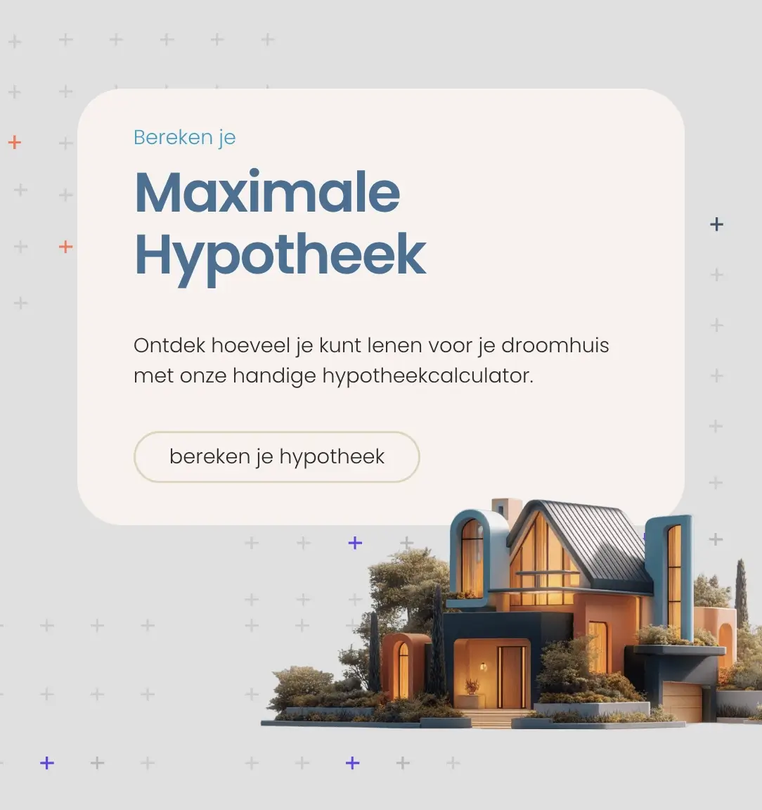 Maximale hypotheek scherm
